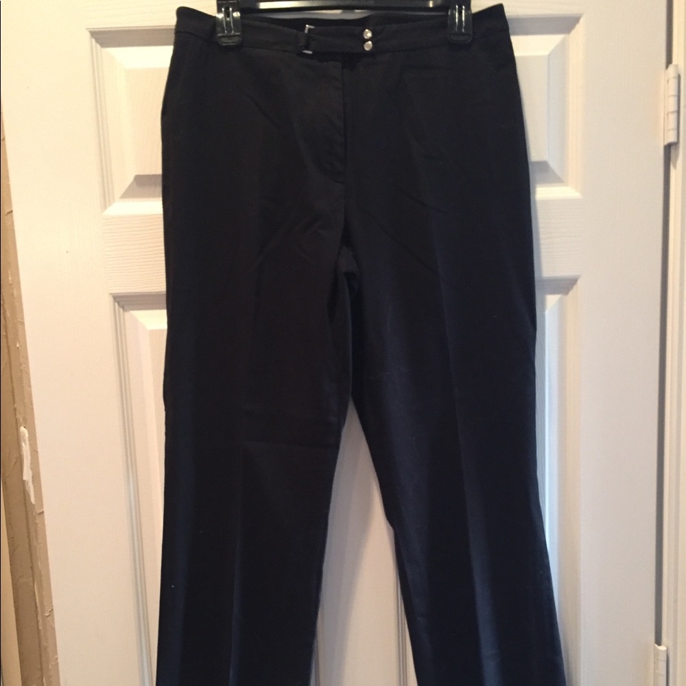 NWOT Jones New York Signature black pants, sz 8